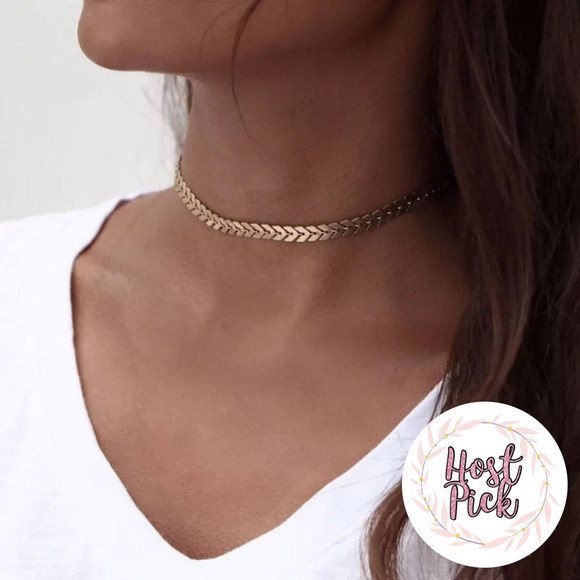 Blondie Joy Boutique Jewelry - ‼️3/$30 Sexy Boho Dainty Gold Choker Necklace